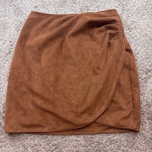 Elegant Brown Skirt